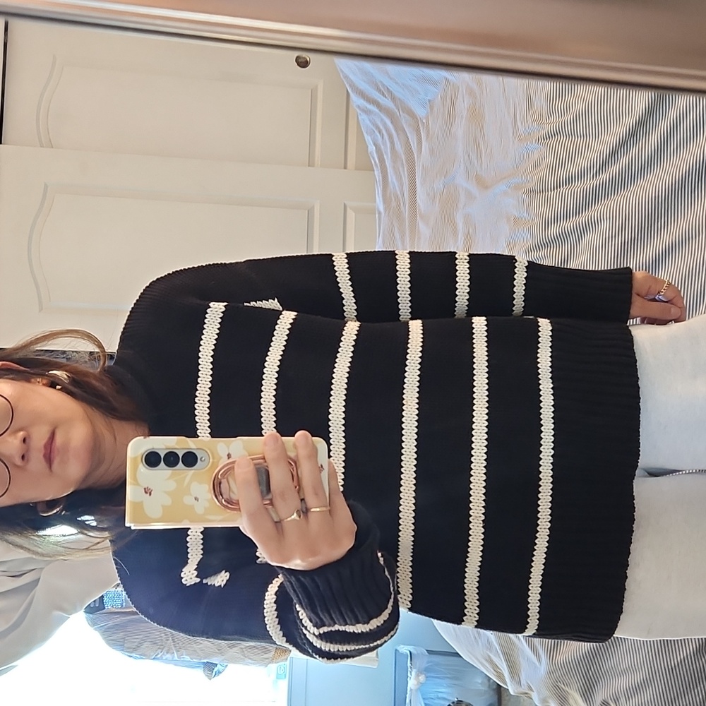 La Ligne Chunky Marina Sweater Sz S